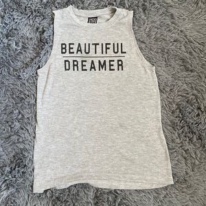 Beautiful dreamer muscle tank XS